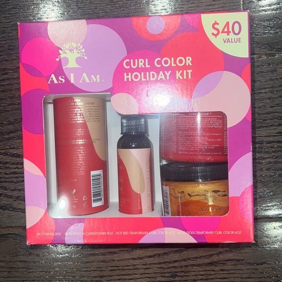Unopened, New In Box - As I Am Curl Color Holiday Kit - Picture 1 of 6
